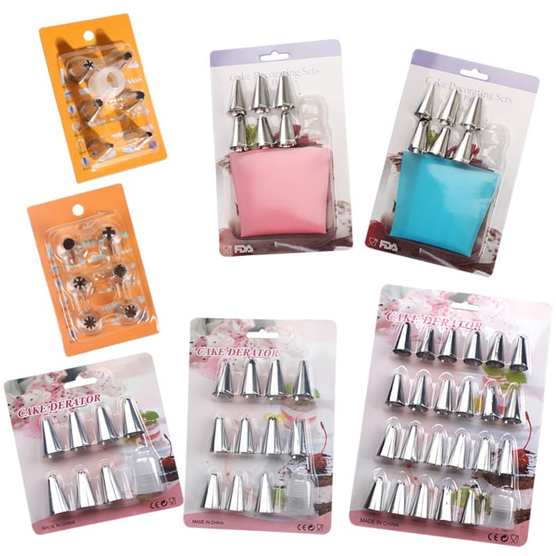 Decorating Nozzle Set 7/11/23 Pieces Cream Nozzle Set Stainless Steel Decorating Nozzle Cake Decorating Set Baking Tools