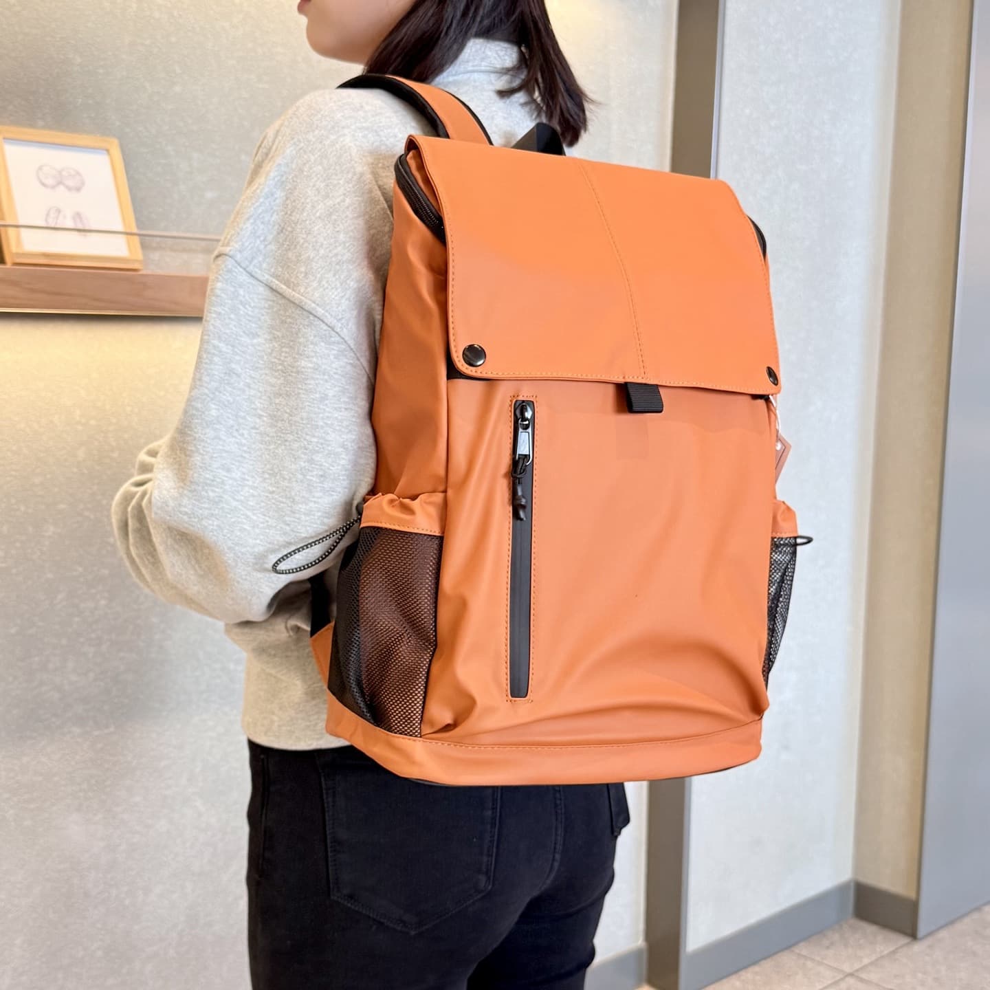 Cross-border High-Capacity Stylish Backpack 15.6-inch Laptop Bag Waterproof Getaway Backpack Outdoor Hiking Backpack