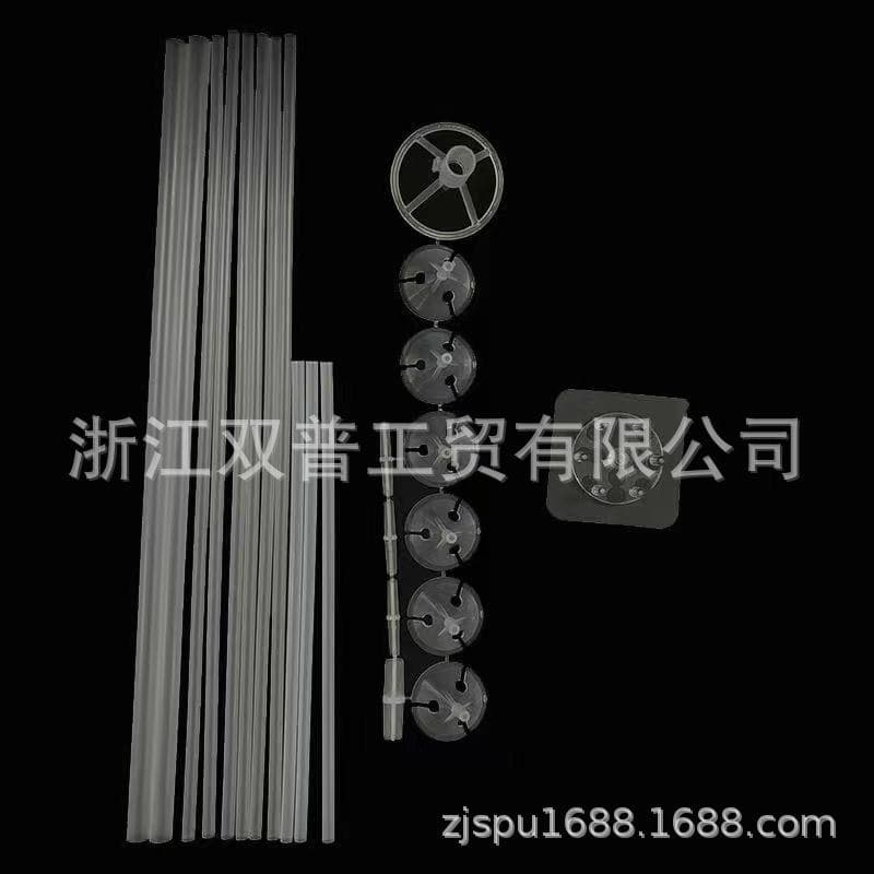 Balloon support rod, traceless adhesive paste 7 balls, spliced balloon table floating bracket, party, festival, wedding decoration