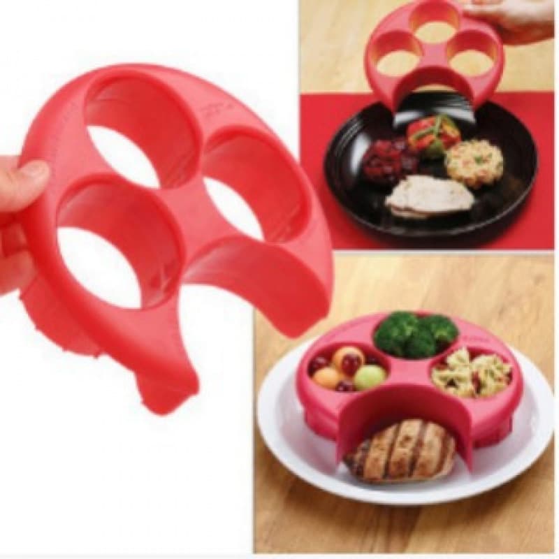Best-selling portion control tool plate for weight loss, meal divider plate