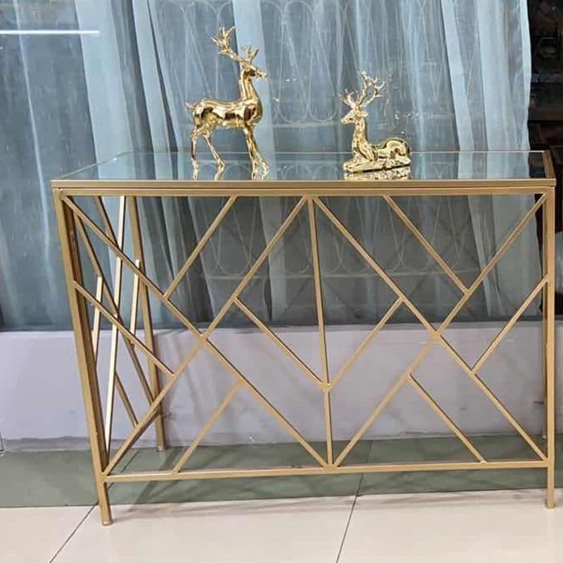 Modern Light Luxury Art Coffee Table for Model Room Decoration, Creative Nordic Geometric Round Coffee Table
