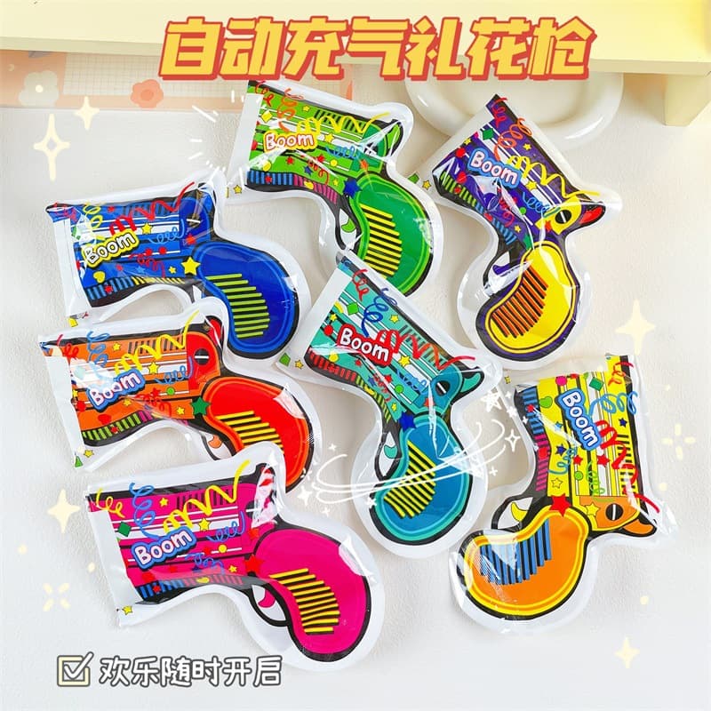 Wedding Mini Cannons, Handheld Confetti Guns, Automatic Inflatable for New Year Parties, Children's Birthday Celebrations