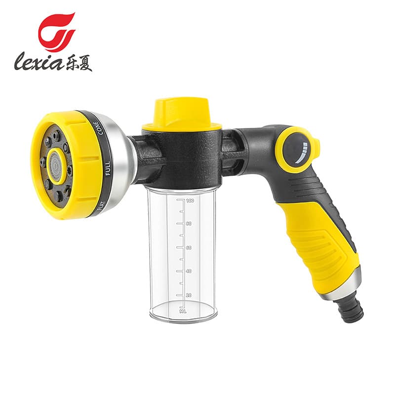 Source factory multi-functional fertilizer sprayer, foam sprinkler, vegetable and seedling watering nozzle, garden watering gun, flower watering gun