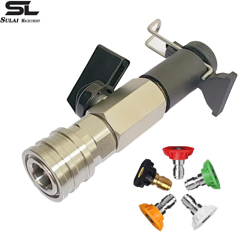 Cross-Border High-Pressure Washer Nozzle Spray Tip Compatible with KARCHER K Series High-Pressure Hose and Water Gun