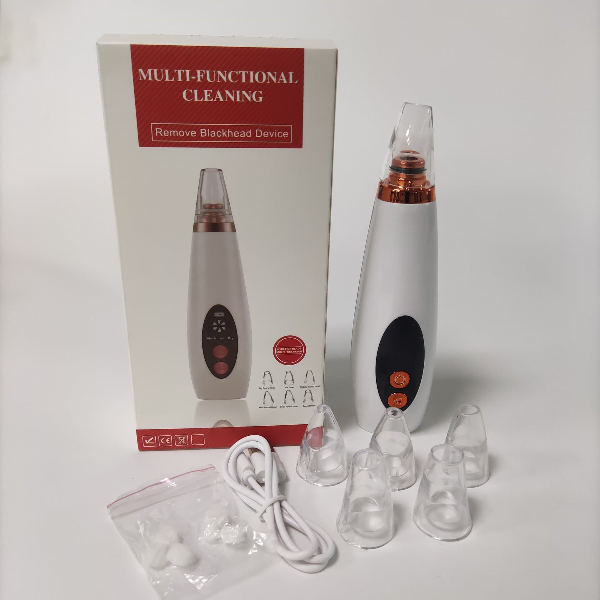 Pore Cleanser Rechargeable Display Blackhead Absorber Device Blackhead Removal Blackhead Export Facial Cleanser Home Facial Use
