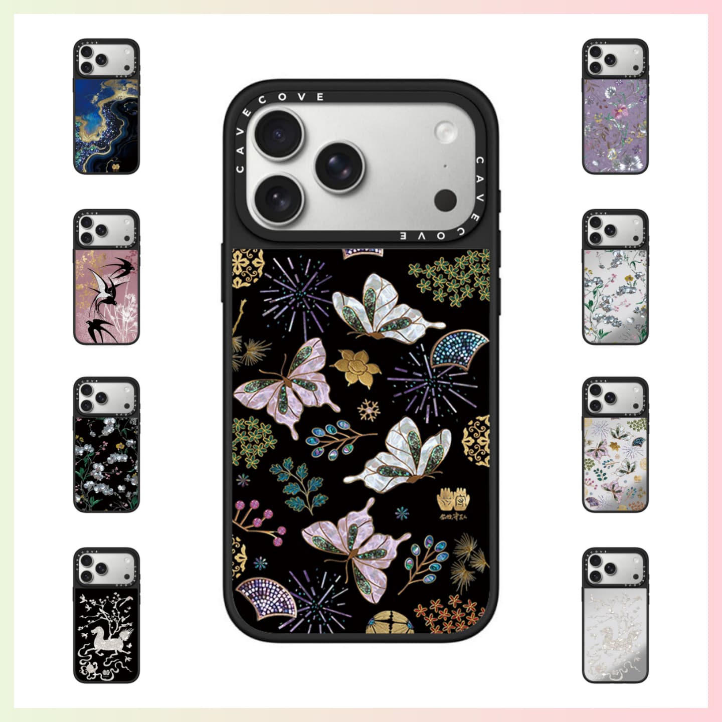 MagSafe magnetic upper city paint color auspicious year spring flying swallow apple 17promax mobile phone case 15pro anti-fall