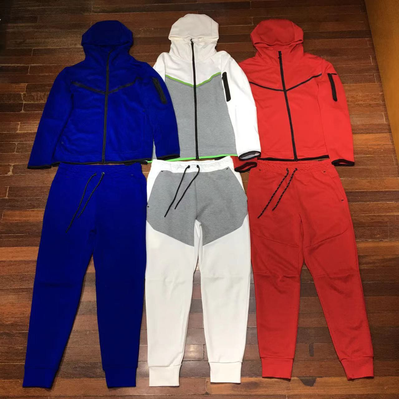 2024 Spring/Autumn Multicolor Casual Sports Breathable Men's Hooded Back Zipper Suit Set 490 and 496