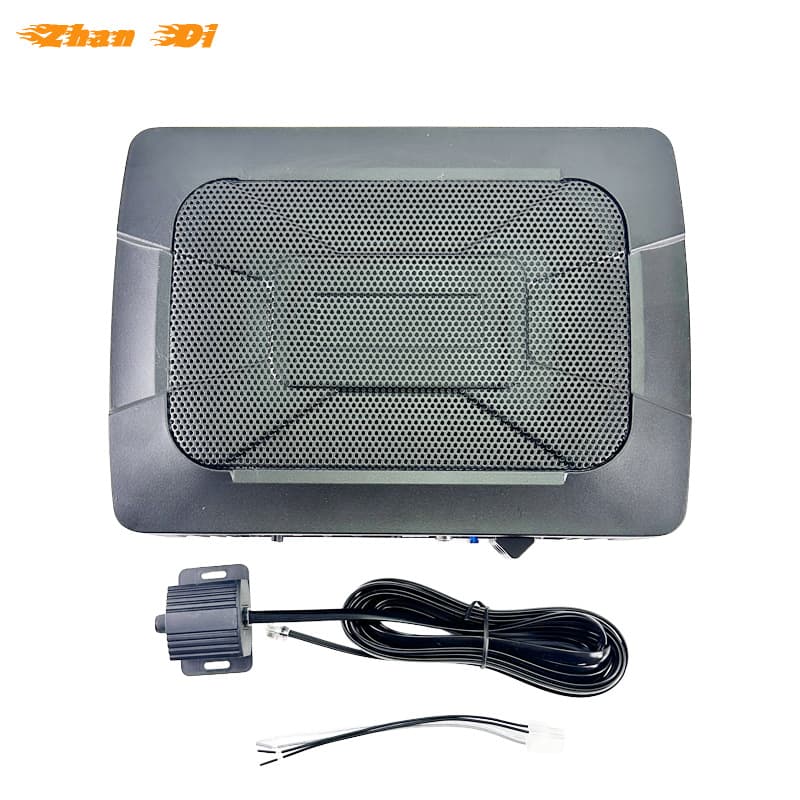 Active Ultra-Thin Car Subwoofer Seat 10inch High-Power Speaker Car Modification 12V Comes with Amplifier Speaker