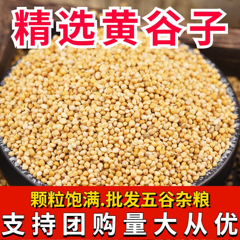 Dropshipping new yellow millet, tiger skin, black phoenix, peony, small parrot agricultural products