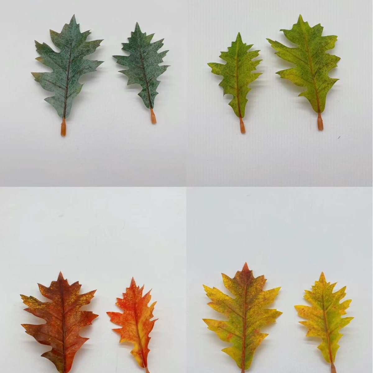 Realistic 3D Octagonal Eucalyptus Leaves Artificial Plant for Home Decoration Scene Decor Wholesale