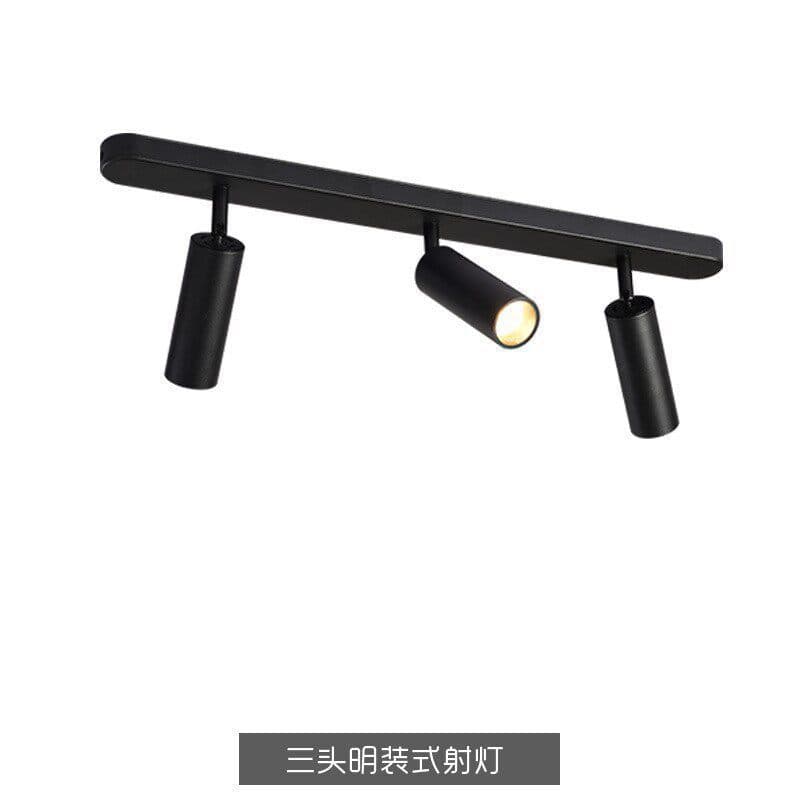 ALI Three-Head Corridor Porch Ceiling Light D Protocol Bedroom Background Wall LED Surface-Mounted Spot Light Double-Head Shop Nordic Style