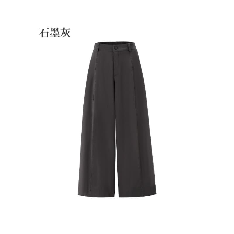 Women's Casual Pants Summer New Tencel Hemp Loose Draped Slimming Versatile Simple Casual Pants