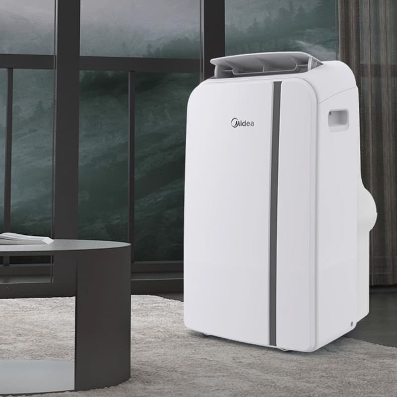 Midea Mobile Air Conditioner All-in-One, Cool and Warm 2 HP Smart Home Use, No External Unit, No Installation KYR-40/N1Y-PD7