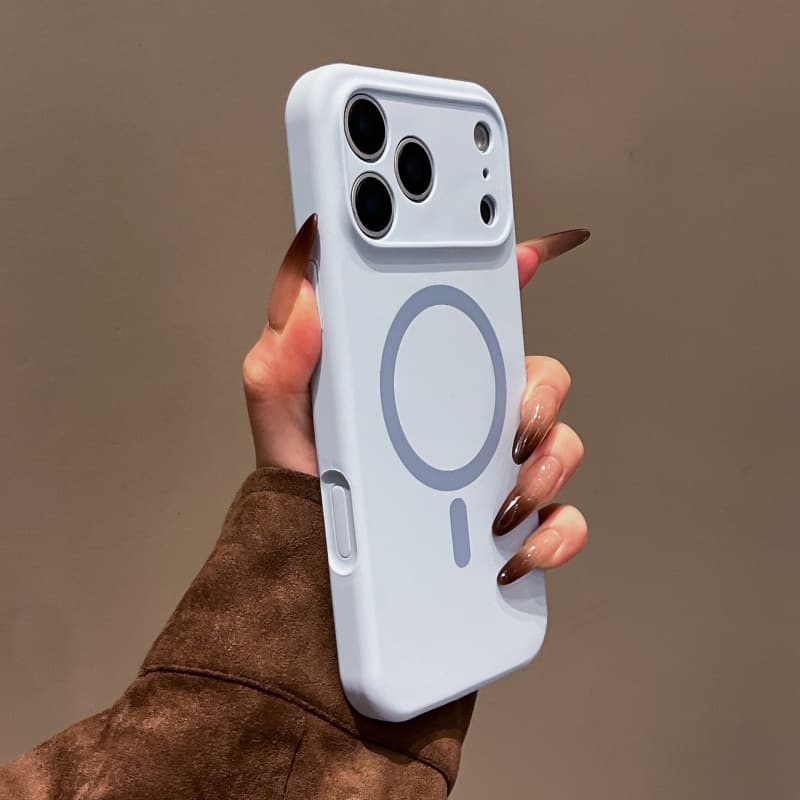 New Magnetic Liquid Silicone Case Compatible with iPhone 17 Pro Max, Full-Body Skin-Soft Protective Cover for iPhone 16