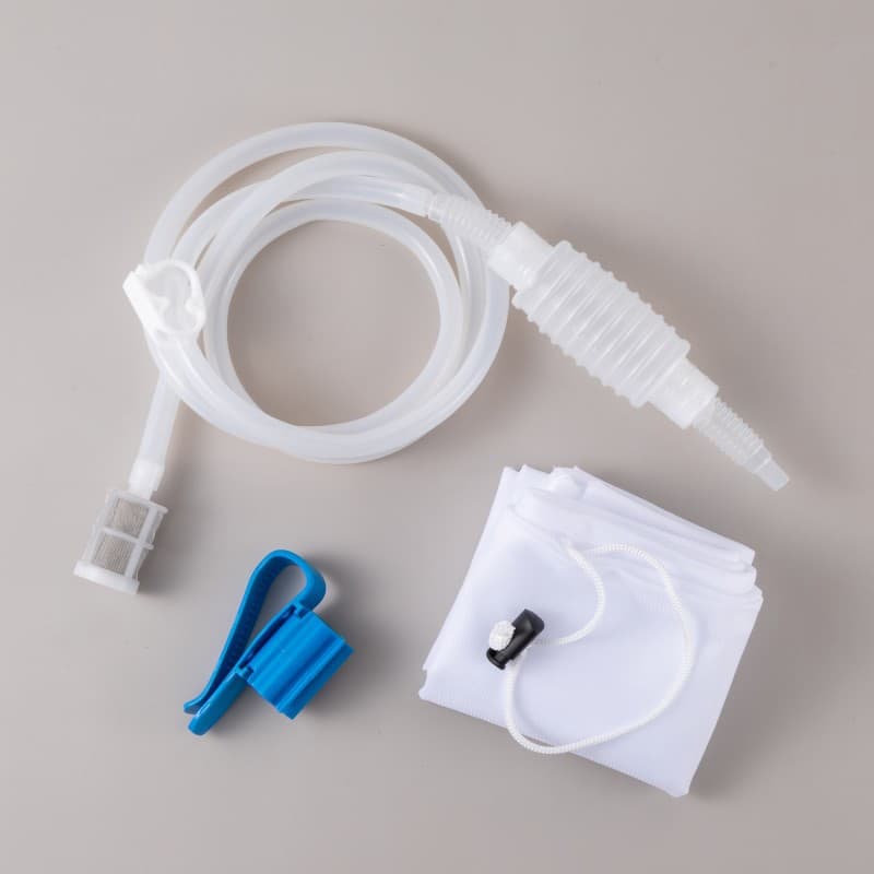 Food-Grade Homemade Wine Extractor Silicone Tube Siphon Wine and Red Wine Filter Aquarium Water Changer Wine Dispenser