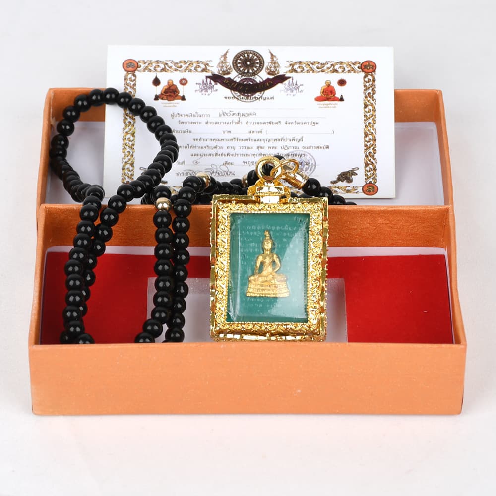 Popular Thai Buddha Amulet Somdej Buddha Amulet Gilt Shell Luang Por Ruizheng Temple Please Cover Your Face Buddha Four-faced Buddha Amulet Manufacturer Wholesale
