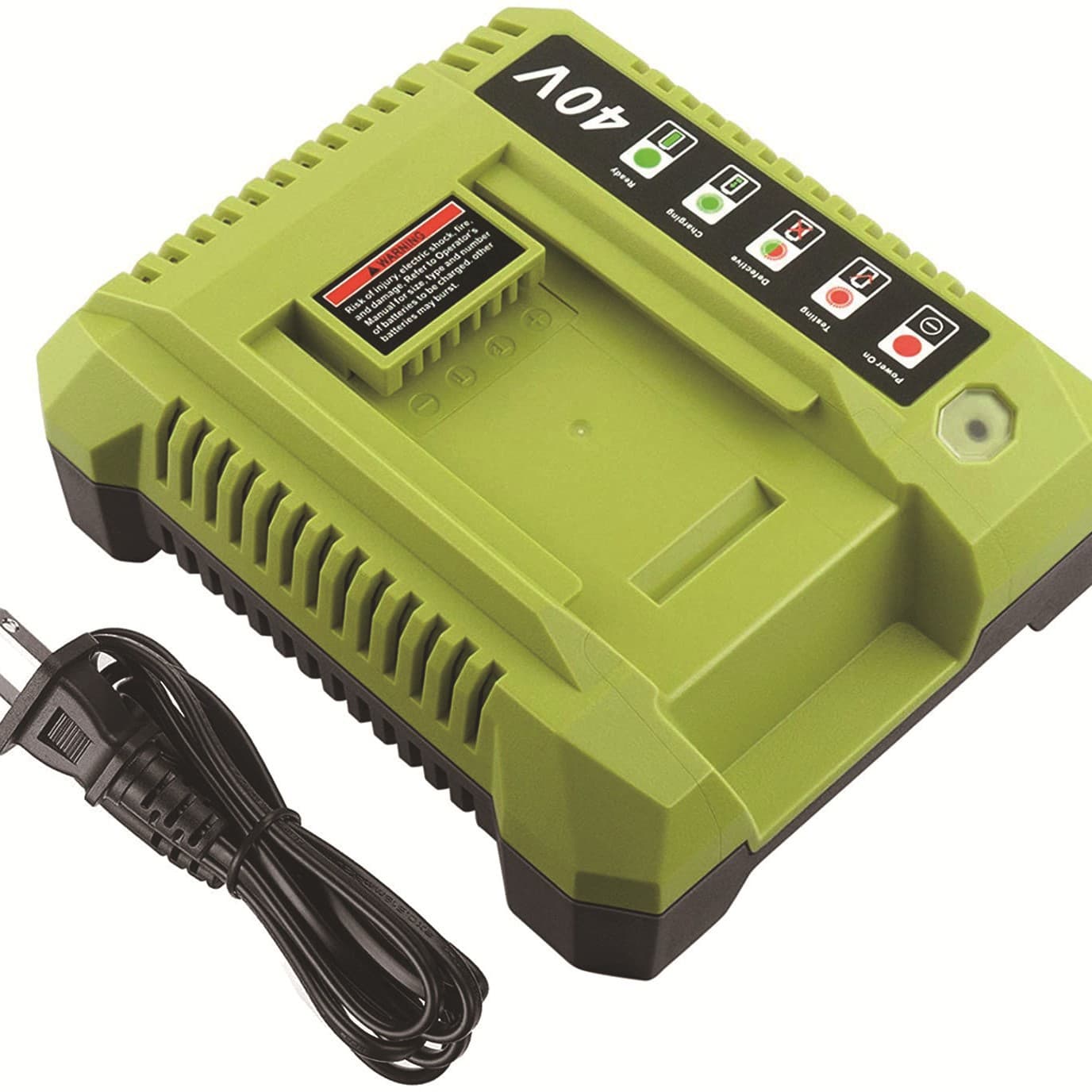 For Ryobi OP401 Charger 40V Battery Pack Charger Battery Charger