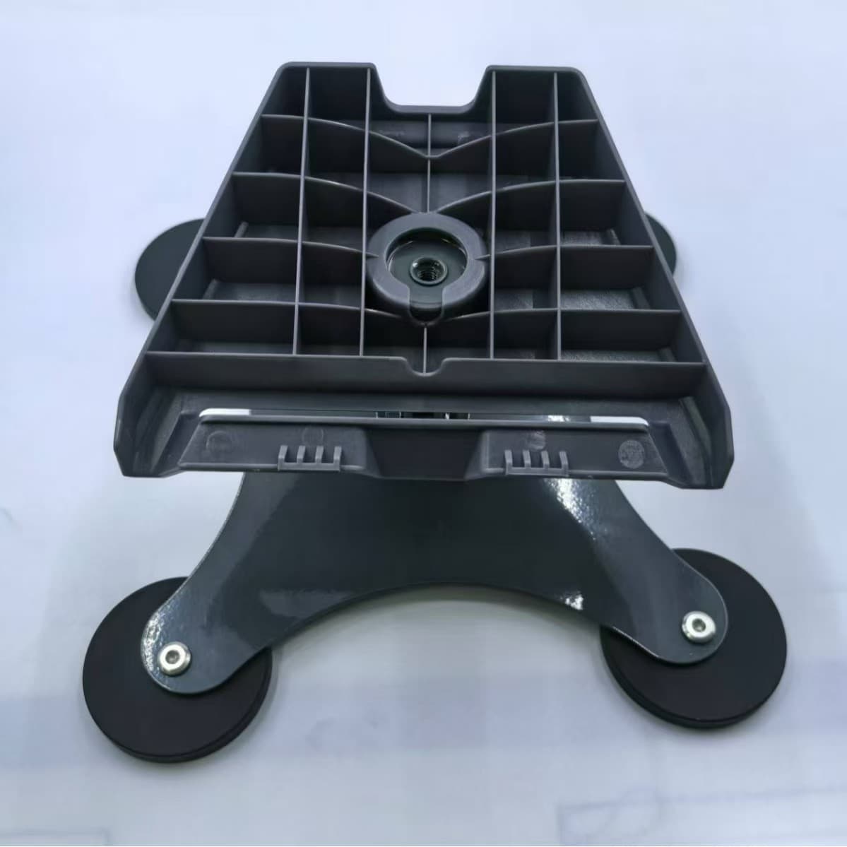 Vehicle Magnetic V3 Mounting Bracket ABS Mixed Fiberglass Base + Iron Suction Cup