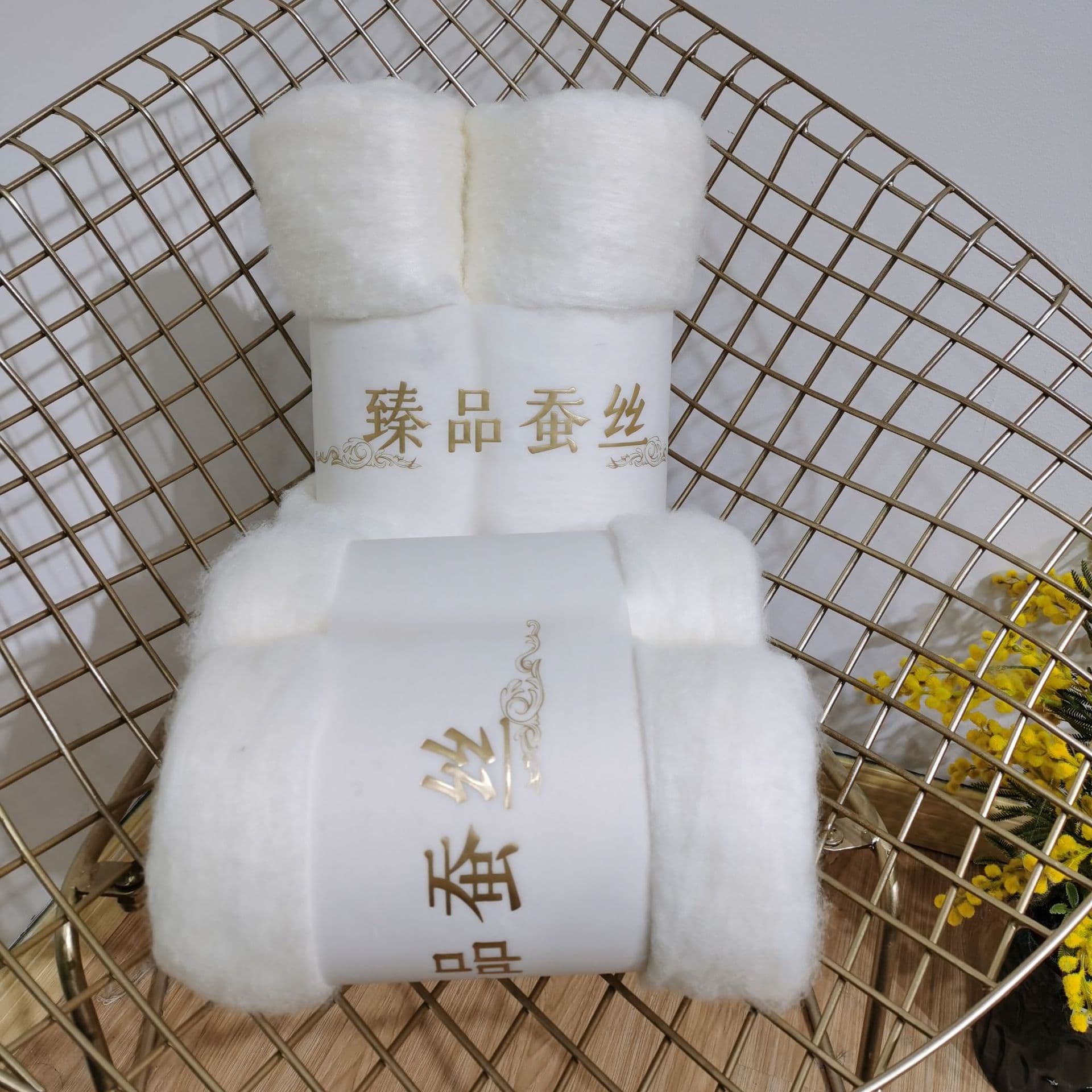 100% Tussah Silk Quilt Core, Bare Silk Quilt Core, Tongxiang Silk Raw Material, Tussah Silk Quilt Material, National Standard