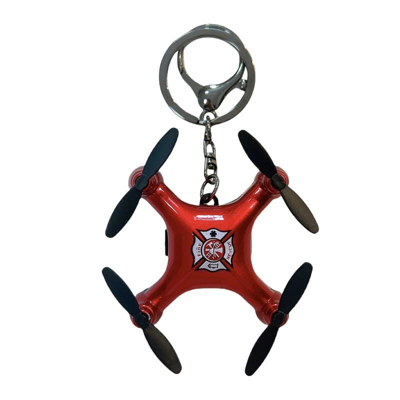 Cross-border popular mini drone keychain bag pendant car key chain pendant grab machine gift wholesale