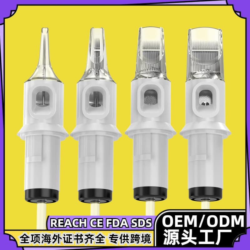 Disposable Integrated Tattoo Needle For Eyebrow Embroidery Amazon Dragon Pattern One-time Use Beauty Makeup Tool