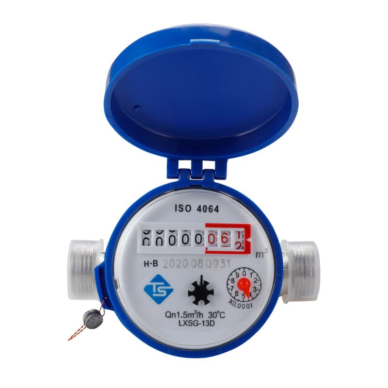 Smart water meter, household mechanical DN15 rotary cold water meter, high-sensitivity pointer-digital display combination tap water meter