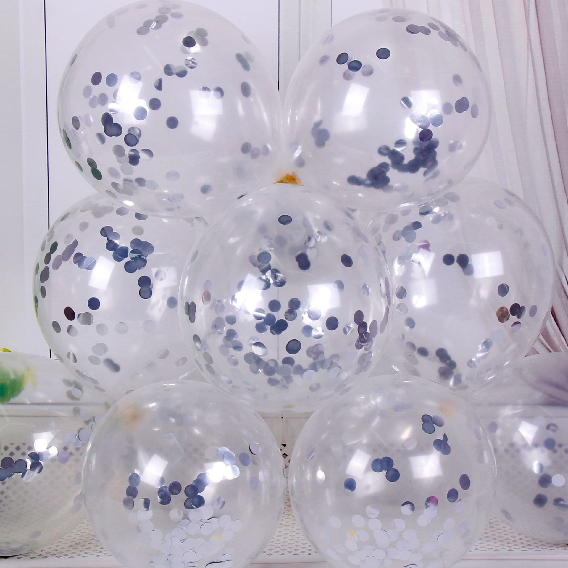 Sequin Balloon Birthday Balloon Premium Party Decoration Balloon Wedding Marriage Balloon Gold Sequin Balloon
