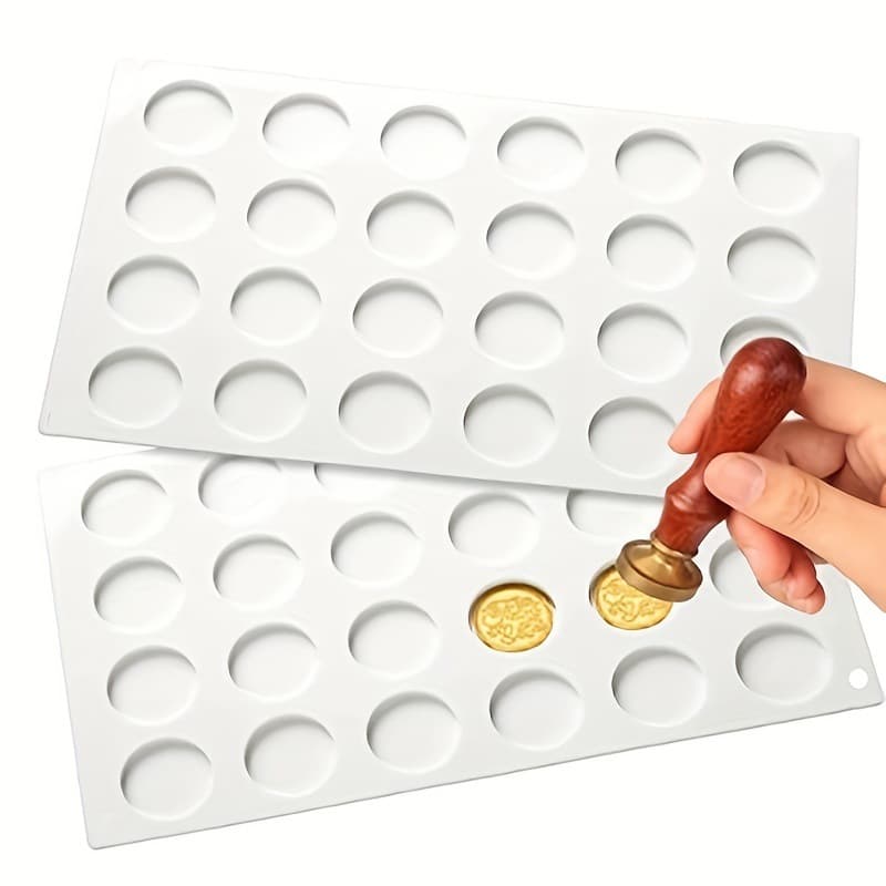 24-piece silicone cake mold baking utensils DIY chocolate mold fire paint seal mold glue mold