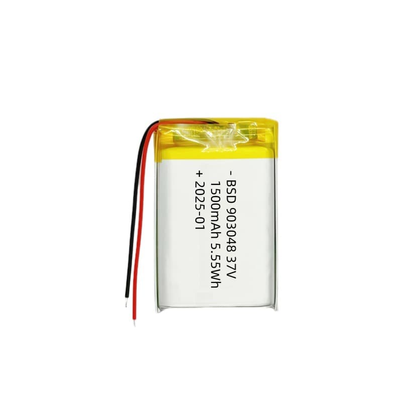 903048 polymer lithium battery 1500mAh smart speaker massager mixing cup rechargeable lithium battery 3.7V