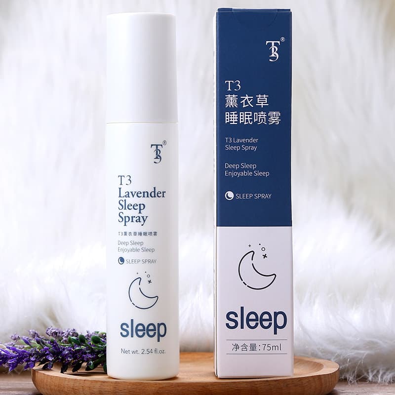 Lavender Sleep Spray for enjoyable sleep aromatherapy, hot seller on TikTok and Kuaishou, manufacturer wholesale with drop shipping.