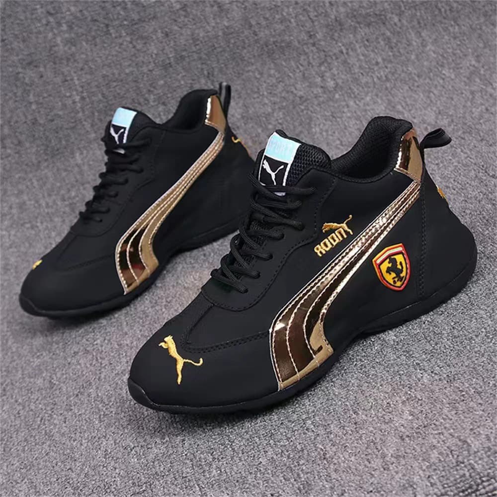 Cross-border large size men and women same style casual dad shoes PU leather trendy couple sports shoes thin sole comfortable basketball shoes
