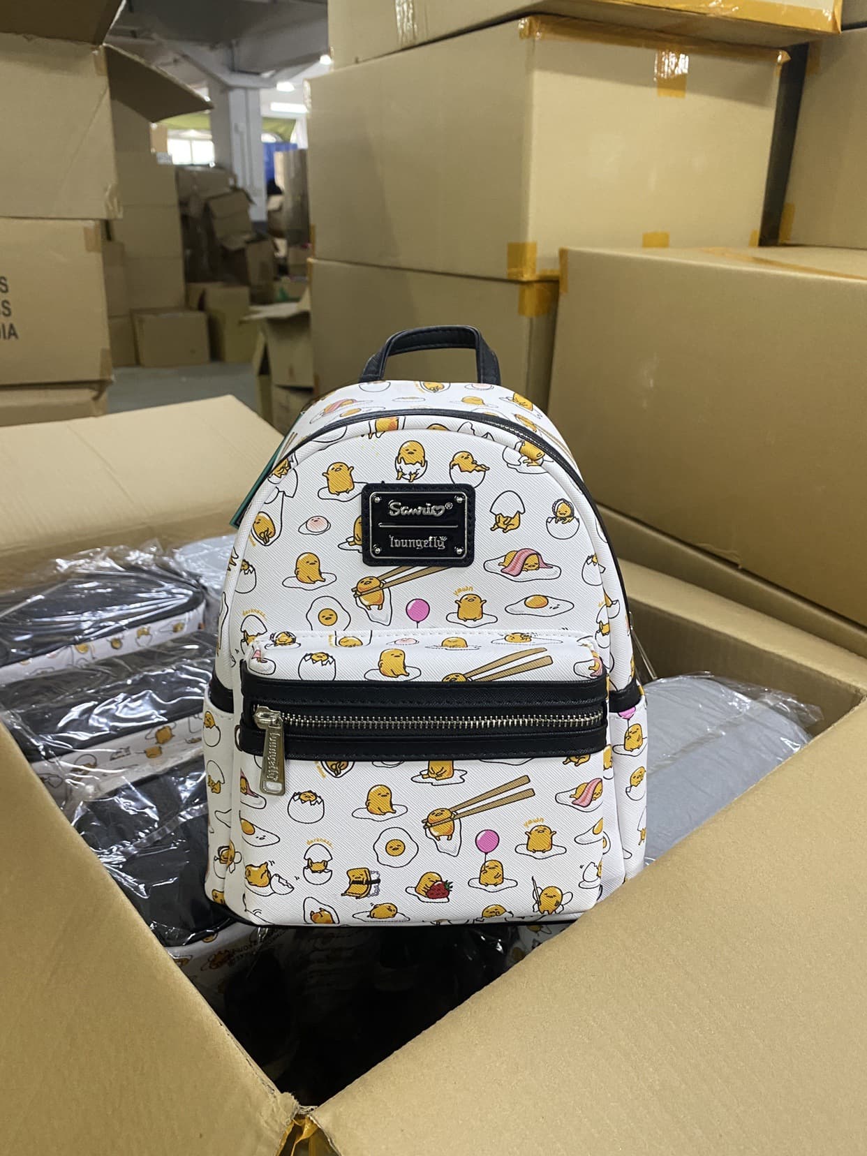 Export to Japan, Cute Cartoon Anime-themed Student Mini Backpack, Lightweight Casual Small Backpack for Women