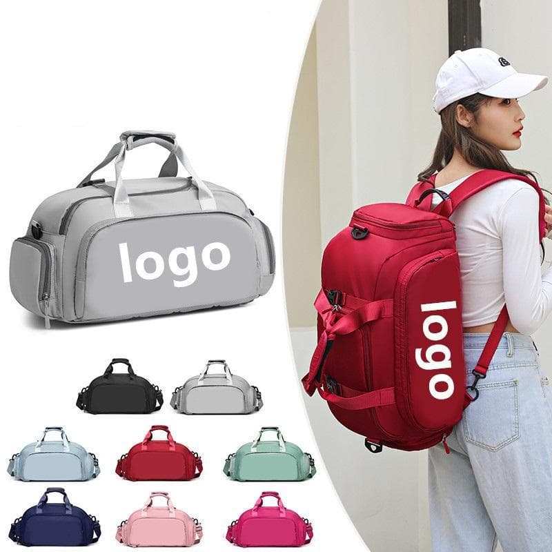 Sports bag, training and fitness bag, large-capacity handbag, short- and medium-distance travel bag, crossbody bag, customizable logo