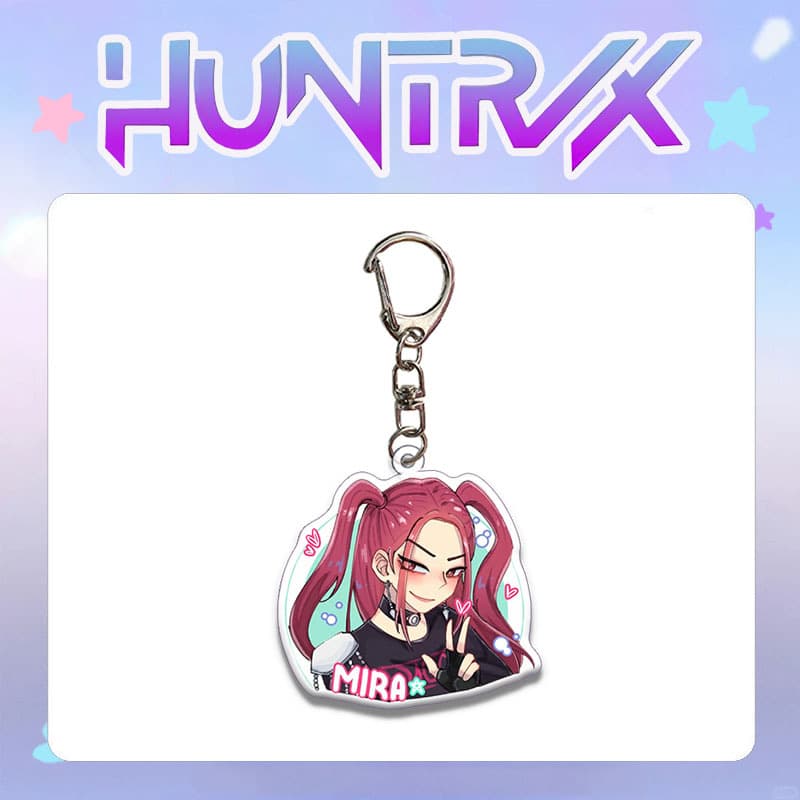 HUNTRIX Acrylic Keychain Bag Charm Accessory KPOP Merchandise