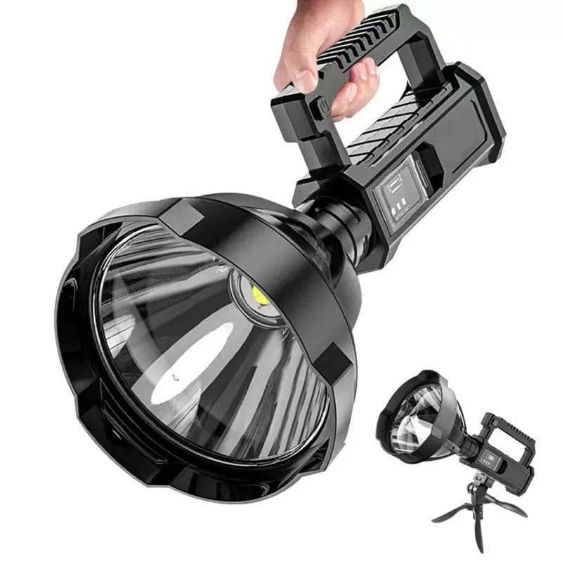 Portable Handheld Stand Waterproof USB Rechargeable High-Power LED Work Light, Ultra-Bright Outdoor Flashlight