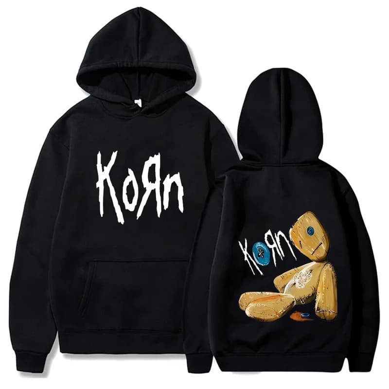 [Cross-border European code] Korn Rock Band Hoodies Spring Autumn Pullover