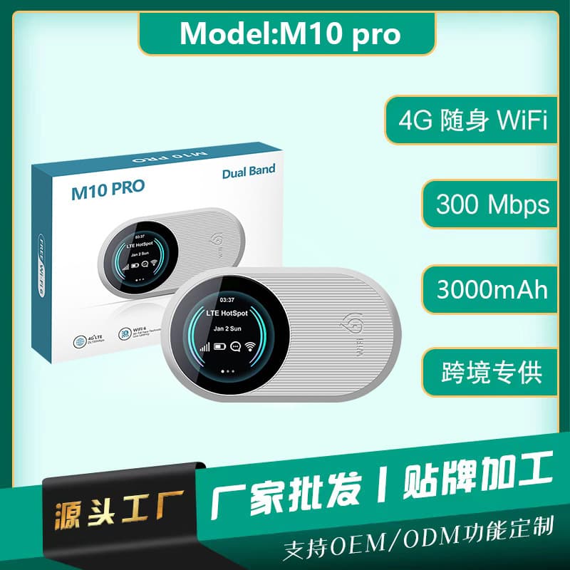 Turkey 4G Portable WiFi 5G Dual Band WiFi 6 Router European Vehicle Mifi SIM Card Router