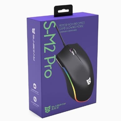 Sensoni S-M2PRO mouse game luminous RGB e-sports office big hand wired desktop computer notebook