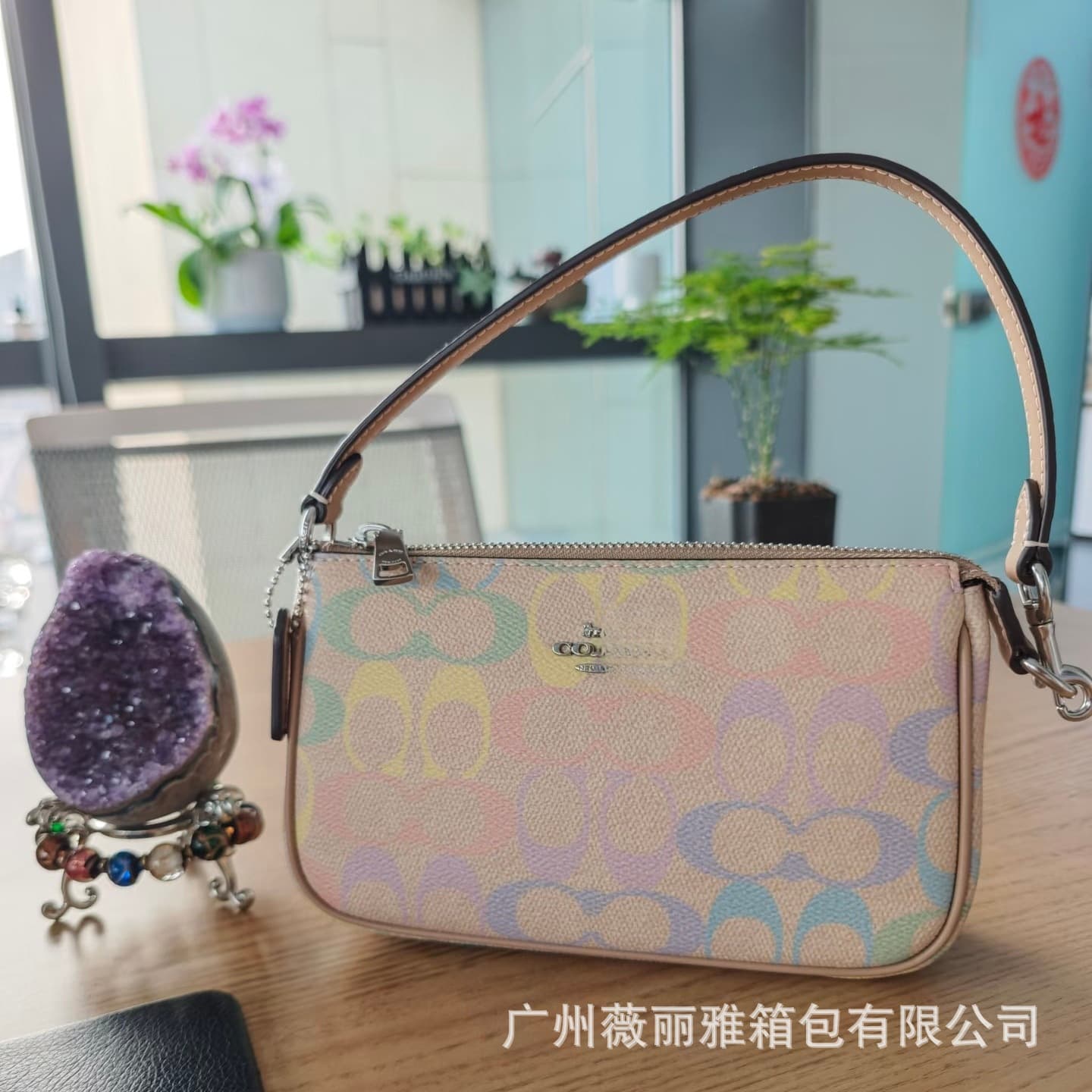 2026 Koujia New Nolita19 Mahjong Bag Cross-border Genuine Leather Fashion Monogram Handheld Underarm Shoulder Crossbody Bag