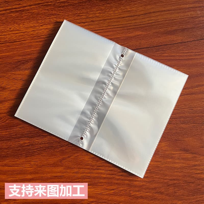 PP Transparent Inner Pages Clear Cash Collection Commemorative Family Finance Savings Book Inner Page Accessories Storage Bag Manufacturer