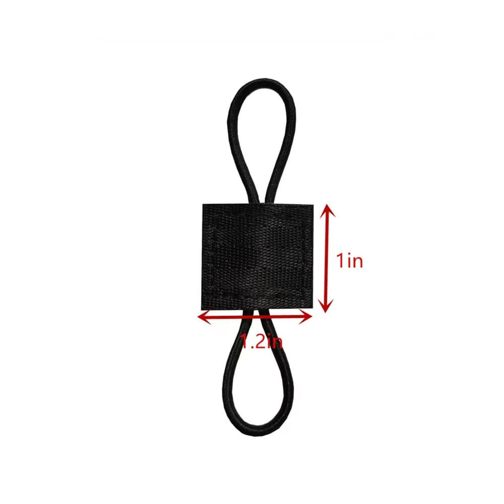 Multifunctional Elastic Soft Strap Buckle Tactical Binding Fixer Universal MOLLE Webbing Buckle Vest Accessory Fixing Clip