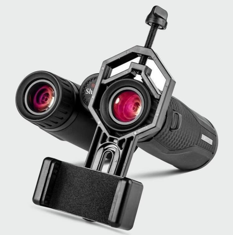 Camera clip to connect telescope bracket clip to binocular monocular astronomical microscope universal