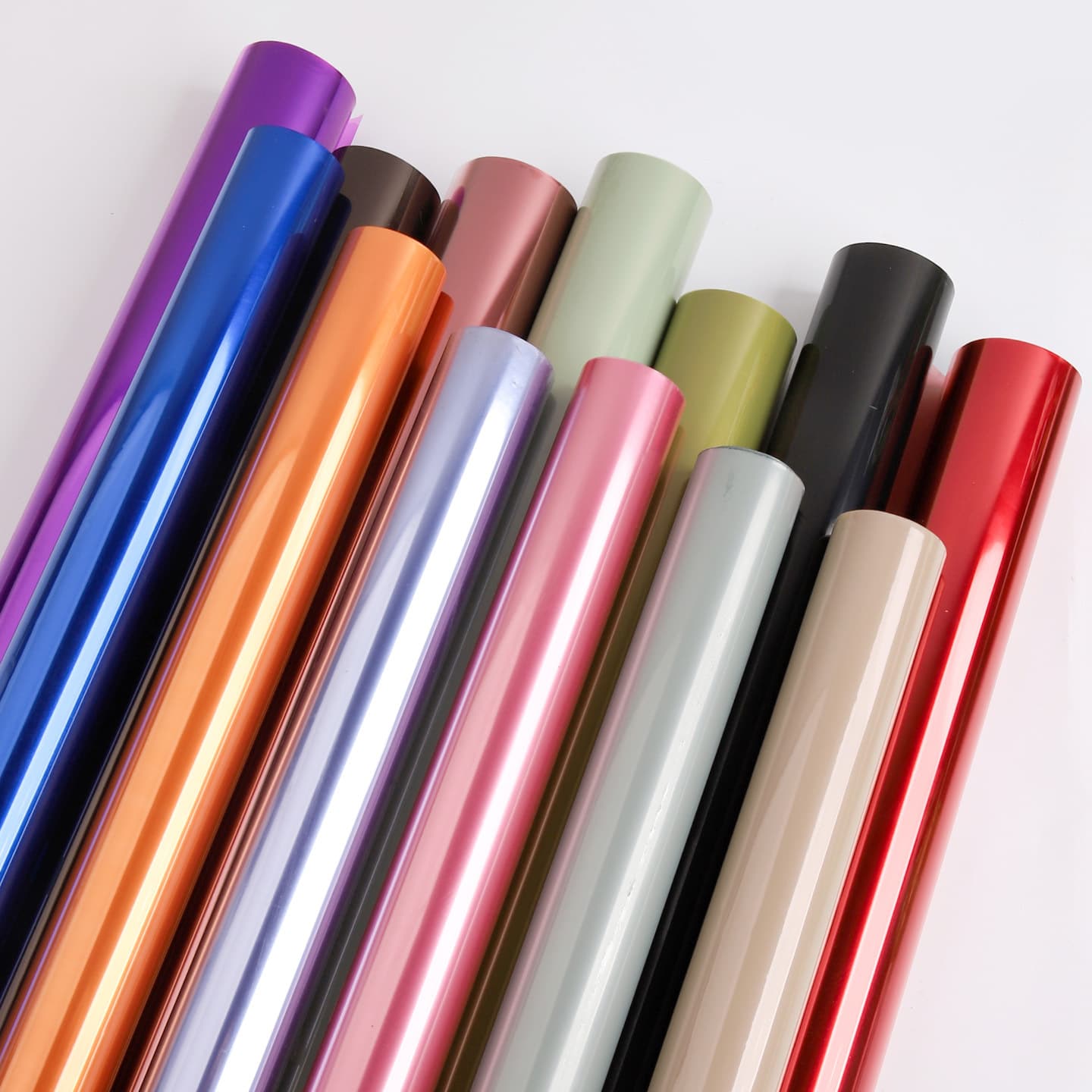 Thickened Waterproof Colored Cellophane Paper Crystal Paper OPP Jelly Film Flower Wrapping Paper Semi-Transparent Bouquet Wrap Paper