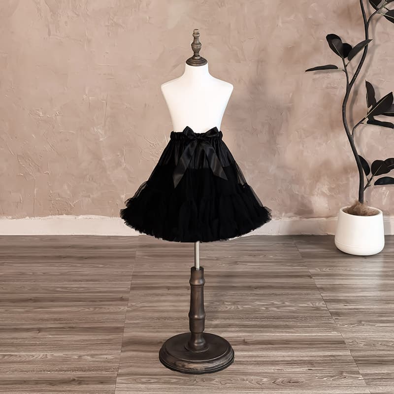 35cm Petticoat with Flutter Lolita Puffy Skirt Cloud Soft Mesh Ultra Short Boneless Performance Daily Cross-border Trade