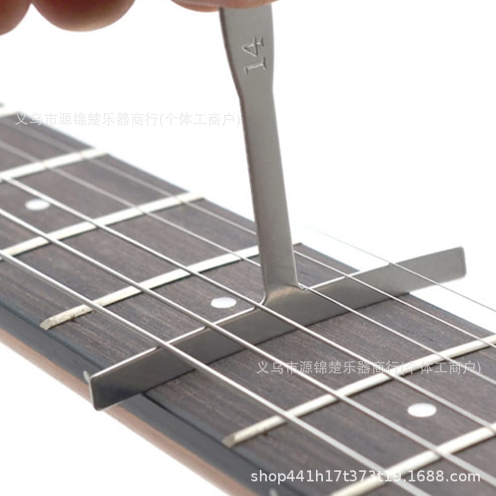 Guitar Accessories Guitar Measuring Tool Fret Radius Gauge for Electric and Acoustic Guitar Fingerboard Measurement