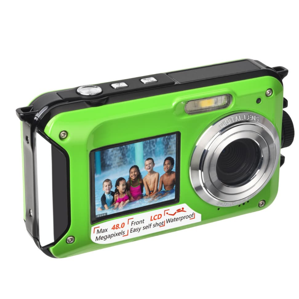 Cross-border E-commerce Product 48MP 2.7K Dual-Screen Waterproof HD Digital Camera Factory Wholesale B368