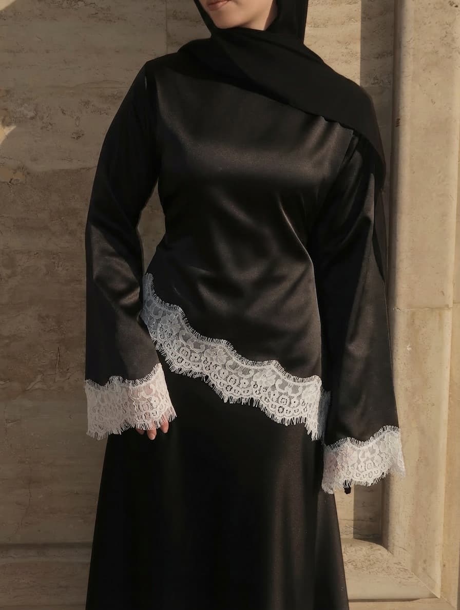 Real shot direct output, lace trim plus size top + skirt 1176&1177&1185