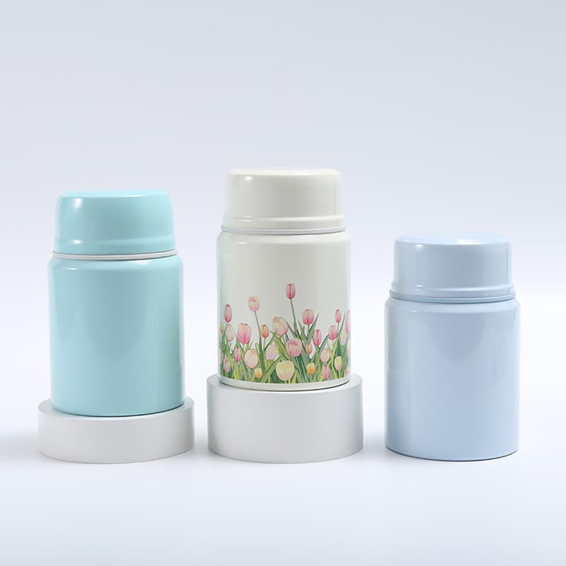 Insulated Stainless Steel Food Jar with Ultra-long Heat Retention, Portable Thermal Lunch Box for Office Use, Women's Steeping Pot