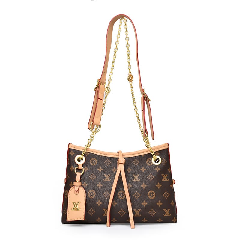Cross-Border Ladies' Purse Fashion Large-Capacity Tote Bag Printed PU Crossbody Bag Women's Textured Light Luxury Shoulder Bag