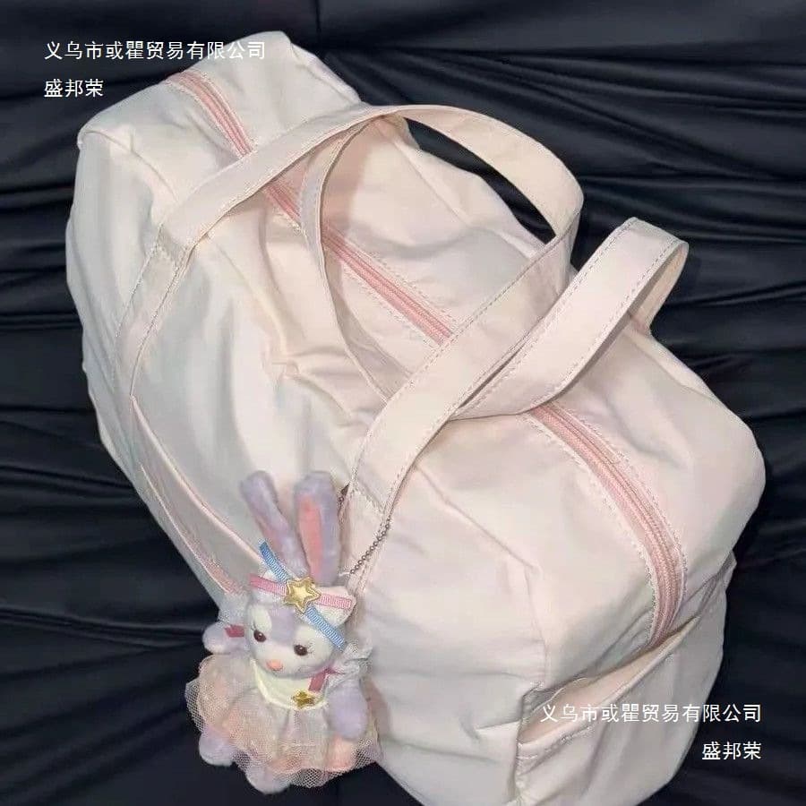 Women's Sports Yoga Short Trip Bag Ins Large Capacity Training Swimming Fitness Bag Storage Crossbody Backpack